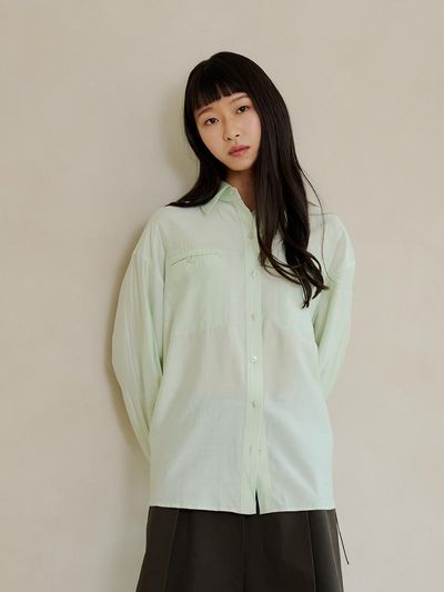 LETOILE OVERFIT POCKET SHIRT (LEBFABL5592)