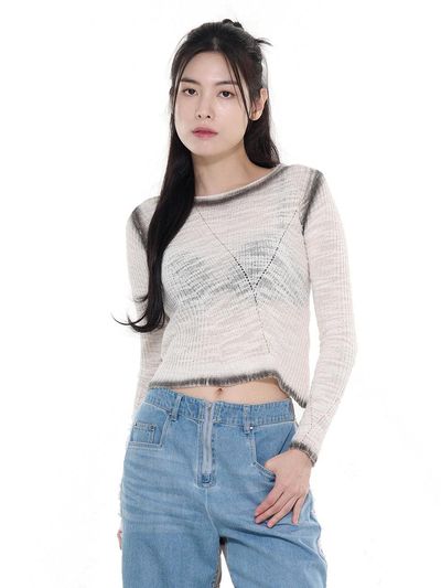 LETOILE VINTAGE GRAIN RINGER KNIT (LEBSSNT1337)