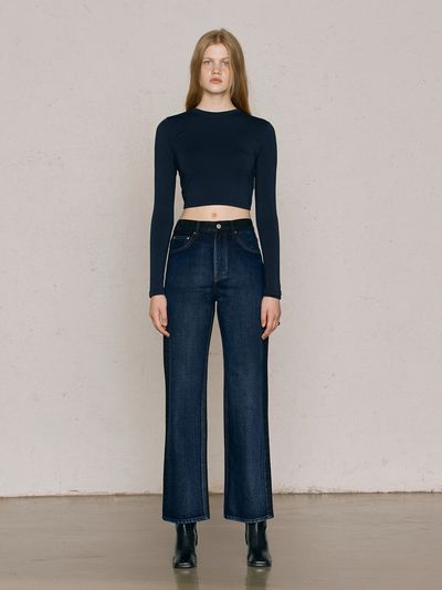 LEUNI Blue Black Denim