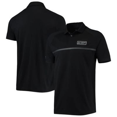 LEVELWEAR Men's Levelwear Black St. Louis Cardinals Sector Raglan Polo 