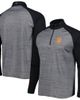 LEVELWEAR Men's Levelwear Heather Gray San Francisco Giants Vandal Raglan Quarter-Zip Top  - 1