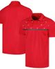LEVELWEAR Men's Levelwear Red Washington Nationals Sector Batter Up Raglan Polo  - 1