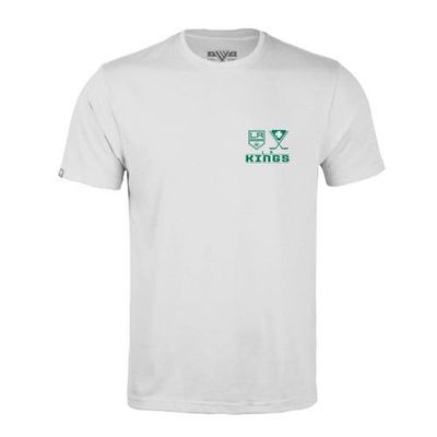 LEVELWEAR Men's Levelwear White Los Angeles Kings St. Patrick's Day Richmond T-Shirt 