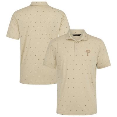 LEVELWEAR Men's Levelwear Cream Philadelphia Phillies Vision Polo 