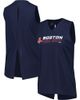 LEVELWEAR Women's Levelwear Navy Boston Red Sox Paisley Chase V-Neck Tank Top  - 1