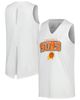 LEVELWEAR Women's Levelwear White Phoenix Suns Paisley Peekaboo Tank Top  - 1