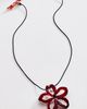 Levens Jewels Levens Glass Hibiscus Pendant Necklace - 1