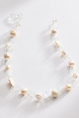 Levens Jewels Levens Magnificent Glass & Pearl Necklace