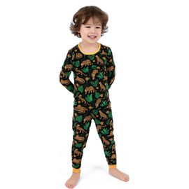 Leveret Leveret 2-pc. Soft Stretch Viscose Matching Family Holiday Pajamas