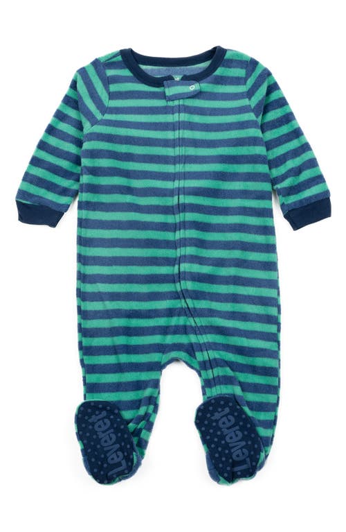 Leveret Leveret Fleece Footed Pajama Bodysuit