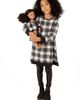 Leveret Leveret Girls Cotton Dress with Matching Doll Dress, Printed Design - 5