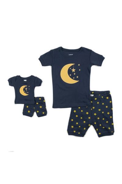 Leveret Leveret Girls Matching Doll Short Printed Cotton Pajamas