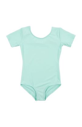 Leveret Leveret Girls Short Sleeve Leotard