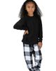 Leveret Leveret Kids Flannel Printed Holiday Pajama Set - 1