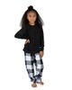 Leveret Leveret Kids Flannel Printed Holiday Pajama Set - 3