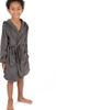 Leveret Leveret Kids Fleece Hooded Robe, Solid Colors - 3