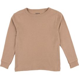 Leveret Leveret Kids Long Sleeve T-Shirt, 100% Cotton, Solid Colors
