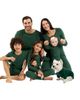 Leveret Leveret Kids Two-Piece Solid Cotton Matching Family Pajamas - 5
