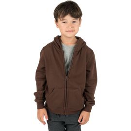 Leveret Leveret Kids Zip-Up Hoodie, 100% Cotton, Solid Colors