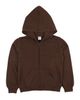 Leveret Leveret Kids Zip-Up Hoodie, 100% Cotton, Solid Colors - 2