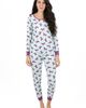 Leveret Leveret Women's Cotton Matching Family Pajamas, Dream Weaver Prints - 1