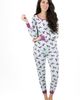 Leveret Leveret Women's Cotton Matching Family Pajamas, Dream Weaver Prints - 2