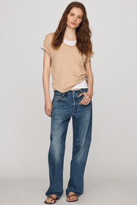 Levi's 501 90s Lightweight Mid-Rise Straight Jeans