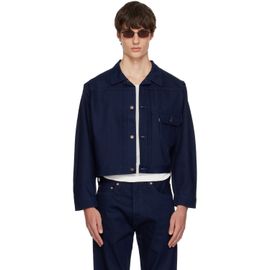Levi's Blue Tab Levi's Blue Tab Navy Type I Selvedge Denim Trucker Jacket