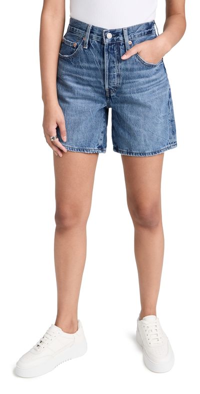 Levi's Levi's 501 Mid Thigh Shorts Blue Beauty 32