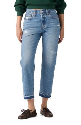 levi's levi's 501® Release Hem Crop Straight Leg Jeans
