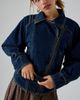 Levi's Levi's '80s Oversized Denim Bomber Jacket in Bellissima, Women's at Urban Outfitters - 1