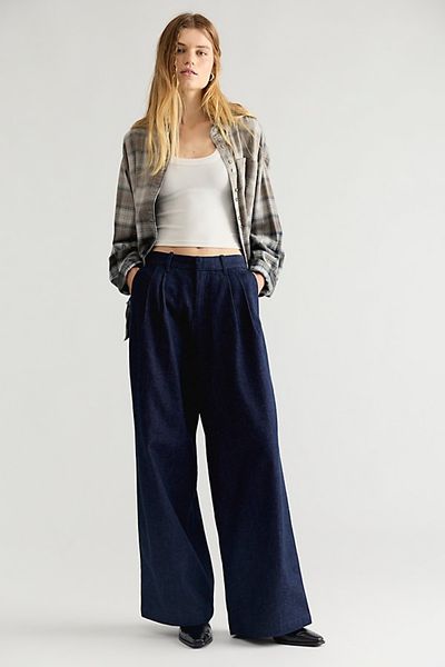 Levi's Levi's Blue Tab Denim Pleat Trouser Jeans