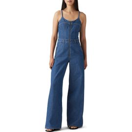 levi's levi's Bustier Zip Denim Jumpsuit