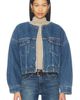 LEVI'S LEVI'S Collarless Crop Sherpa Trucker - 1