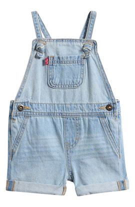 levi's levi's Cotton Denim Short Overalls