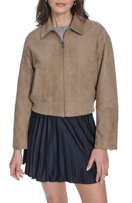 levi's levi's Faux Suede Bomber Jacket