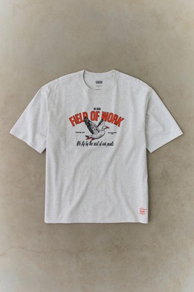 Levi's Levi's Field Of Work Graphic Tee in White, Men's at Urban Outfitters