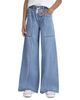 Levi's Levi's Girls' Pull On 94 Wide Leg Baggy Jeans - 4