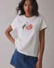 Levi's Levi's Graphic Logo Favorite Short Sleeve Tee in White, Women's at Urban Outfitters - 2