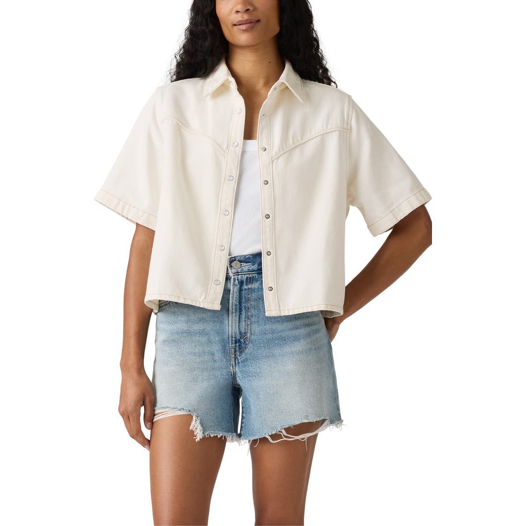 levi's levi's Logan Short Sleeve Denim Snap-Up Shirt