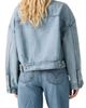 levi's levi's Loose Crop Denim Trucker Jacket - 2