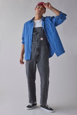 Levi's Levi's Loose Overall in Black, Men's at Urban Outfitters
