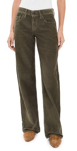 Levi's Levi's Low Loose Corduroy Pants Canteen
