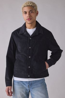 Levi's Levi's Market Miners Trucker Jacket in Dark Phantom, Men's at Urban Outfitters