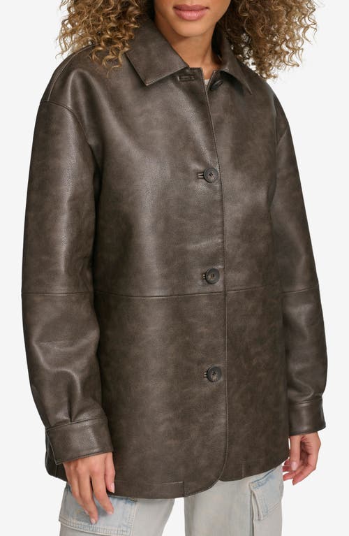levi's levi's Oversize Faux Leather Relaxed Jacket