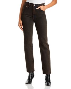 Levi's Levi's Ribcage High Rise Slim Jeans in Over A Cup