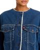 Levi's Levi's Sherpa Lined Cropped Denim Trucker Jacket - 6