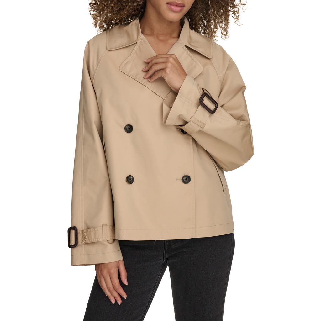 levi's levi's Water Resistant Short Cotton Trench Coat