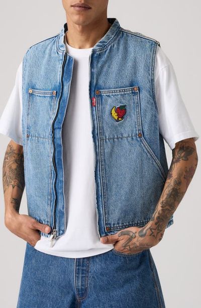levi's levi's x Sky High Farm Goods Embroidered Denim Vest