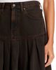 Levi's Levi's Yoked Pleated Denim Skirt in Over A Cup - 5